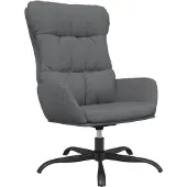 vidaXL Fauteuil relax gris clair Tissu