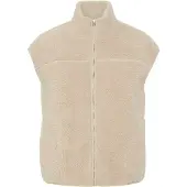 Pieces Sadia Vest Beige L Femme