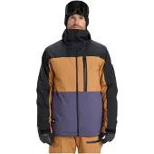 Quiksilver Sycamore Block 10k Jacket Marron M Homme