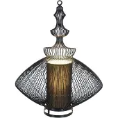 Näve Lampes de table - Lampe sur socle "YOUNG LIVING", lampe de table en métal noir, hauteur 77 cm, diamètre 55 cm, culot E27 – Interrupteur basculant