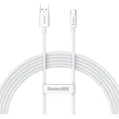 Baseus Superior 100W 2M Usb to Usb-C Cable (White)