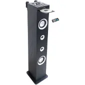 Inovalley HP49CD - Tour de son Bluetooth - Lecteur CD et fonction Karaoké - 100W - Radio FM