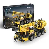 Cada Crane Truck Construction Game 658 Pieces Jaune Enfants