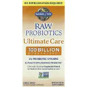 Elämän puutarha,Garden of Life , Probiotiques RAW Soin Ultime, 30 Capsules Végétariennes