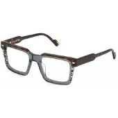 Sting Lunettes de Vue - - VST526V - Grigio trasparente lucido - Acétate - 51/21/145
