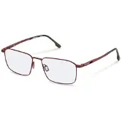 Rodenstock R7154 Geometric Glasses Rouge 140/56 mm Homme