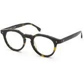 Lozza Lunettes de Vue - - VL4409 - Avana scura lucida - Acétate - Forme ronde