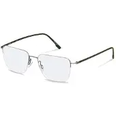Rodenstock R7144 Square Glasses Gris,Argenté 145/56 mm Homme