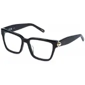 Furla Lunettes de vue - - VFU990 - Acétate - Noir (Nero lucido) - 54-17-140