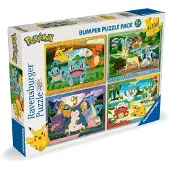 Ravensburger Puzzle Pokémon 4x100 pièces