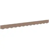 vidaXL , remplacement de jupe de marquise, couleur taupe, 381 x 20 cm, polyester