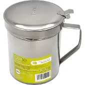 ORYX Friteuse de viande en acier inoxydable 1,0 Litres. Avec filtre et couvercle