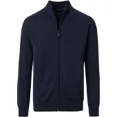 Casamoda Vestes en maille bleu marine