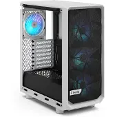 Fractal Design Meshify Meshify 2 Compact - Boîtier moyen - ATX - Panneau latéral avec fenêtre (verre trempé)