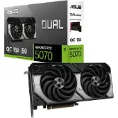Asus Rtx 5070 Oc Dual 12gb Gddr7 Graphic Card Argenté
