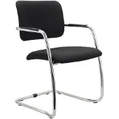 Hammerbacher 2 chaises cantilever Premium 2 Hauteur 81 cm, largeur d'assise 45 cm
