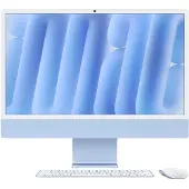 Apple iMac , 59,7 cm (23,5"), 4.5K Ultra HD, M, 24 Go, 512 Go, macOS Sequoia