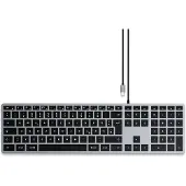 Satechi Slim W3 USB-C Wired Keyboard-DE (German)