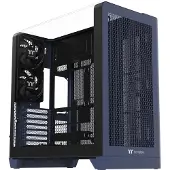 Thermaltake CA-11F-00MNWN-00, Midi Tower, PC, Bleu, ATX, Micro ATX, Mini-ITX, SPCC, Verre trempé, Plus