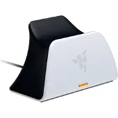 Razer Quick Charging Stand for PlayStation 5 –White NASA Packaging (PS5), Manette : accessoires, Blanc