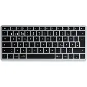 Satechi Slim X1 Clavier Bluetooth NoirGris Français Filaire