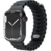 Vonmählen Wave Band 2 - 40 41 42mm - Taille unique (Silicone), Sangles de montre, Bleu