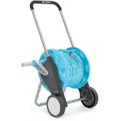 Cellfast Kit d'arrosage - - COMPACT - Chariot sur roues - Tuyau 1/2" 20 m - Accessoires IDEAL