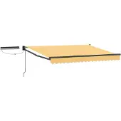 vidaXL Auvent électrique rétractable , couleur sable, 3 x 2,5 m