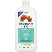 Natessance Shampooing Fortifiant à l’Huile de Ricin et Kératine Végétale 500 ml Shampooing