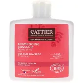 Cattier Shampooing Couleur - 0% Sulfate Cheuveux Colorés 250 ml Shampooing