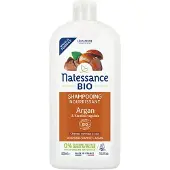 Natessance Shampoing Nourrissant Argan Bio Et Kératine Végétale 500 ml