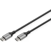 Digitus DB-340105-010-S Câble de connexion DisplayPort 8K 1.4, 1,0 m, noir