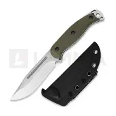 Kizer Cutlery Ursa Major 1082A2, Satin AEB-L, Olive Green G10, couteau fixe, Maksim Epifantsev design
