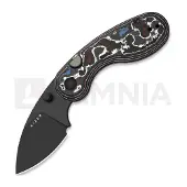 Kizer Cutlery Couteau pliant Microbe M390, Fat Carbon, DLC