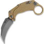 Reate Couteau pliant EXO-K Stonewash, tan