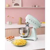 Smeg Robot pâtissier multifonctions 4.8l 1000w vert pastel - - SMF05PGEU -