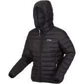 Regatta Marizion Veste matelassée pour femmes avec capuche, couleur:noir, taille:38