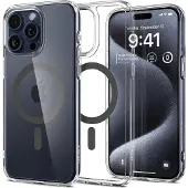 Spigen Coque Ultra Hybrid MagSafe pour Apple iPhone 15 Pro - Graphite