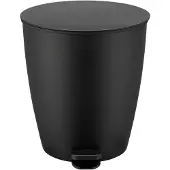 Blomus AVA Treteimer schwarz 3l, Poubelle, Noir