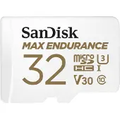 SanDisk Max Endurance 32gb Micro Sdhc Memory Card Blanc