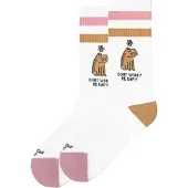 American Socks Chaussettes 'Be Capy - Mid High' blanc