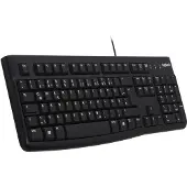Logitech Keyboard K120 for Business clavier USB QWERTZ Tchèque Noir