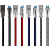 Usams Câble tressé U-Light Lightning Bleu/Bleu 1.2M Ipzsusb03 (Us-Sj182)