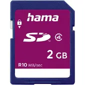 Hama Carte mémoire SecureDigital, 2 Go