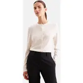 Seidensticker Cardigan 'The Knits' blanc