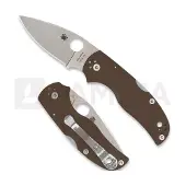 Spyderco Couteau pliant Native 5 Brown G-10 CMP 15V SPRINT