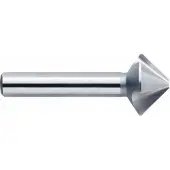 Exact 50201 Fraise conique à lamer 6.3mm HSS queue cylindrique 1p. (6,3 mm)