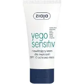 Ziaja Yego Sensitiv Crème hydratante SPF 10 pour hommes, 50 ml