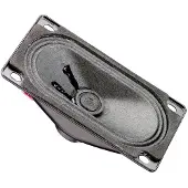 Visaton SC5.9OM HØJTTALER BREDBÅND 5X9-CM 8-OHM, Composants du haut-parleur, Noir