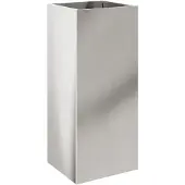 vidaXL Jardinière argenté 32x29x75 cm acier inoxydable